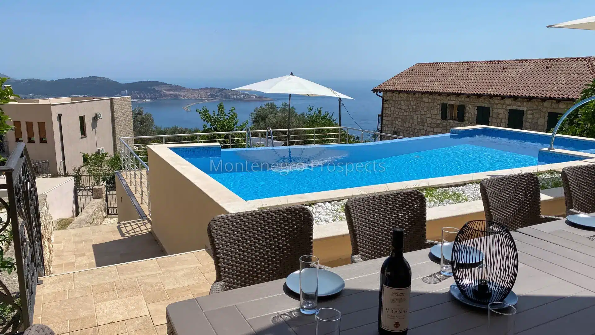 Gemütliche Villa Mit Pool Und Blick Auf Das Meer Und Die Berge, Susanj ...